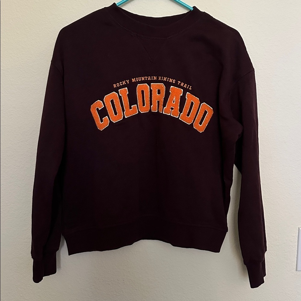 H&M Colorado Graphic Crewneck Sweatshirt